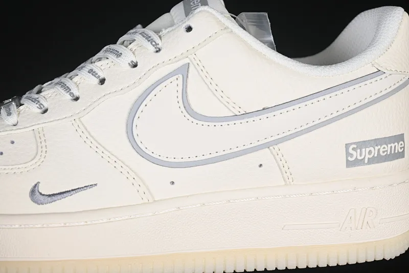 All categories Nk Air Force 1 Air Force series Nk Air Force 1 Low Air Force low-top Nike Air Force 1'07 Low Supreme co-branded beige crystal bottom Air Force 1 low-top casual sneakers XX3168-193